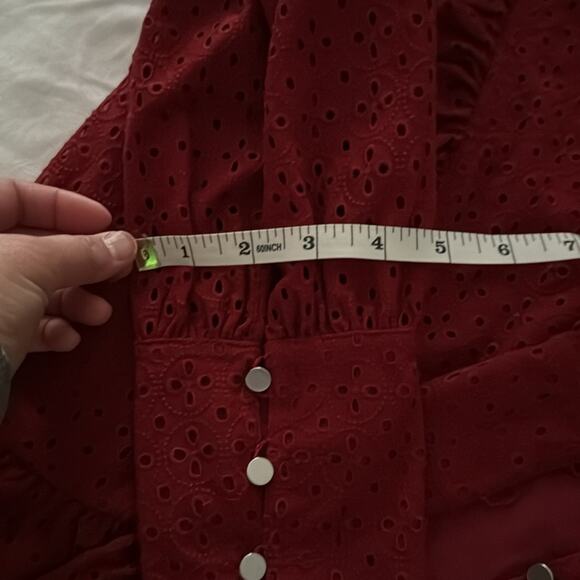 Robert Rodriguez | Laced Charlotte Top Size 4 - Picture 16 of 16